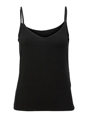 Manila Top Ærmeløs Top Sort MbyM