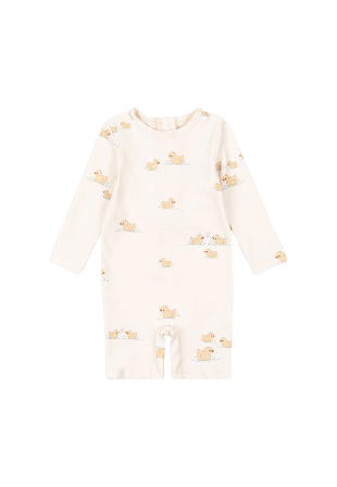 Fanga Fontana Como Swim Onesie Grs Baddräkter Dam Vit 12M