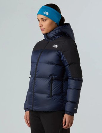 The North Face W Diablo Down 2.0 Hooded Jacket - Navy - L