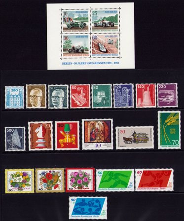 Tyskland/Berlin - Frimærkepakke - Postfrisk