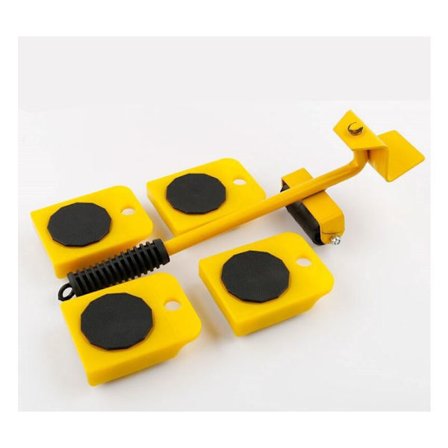 Tungt objekt flyttare flyttare möbler flyttverktyg flyttbar matta plast flyttverktyg gul