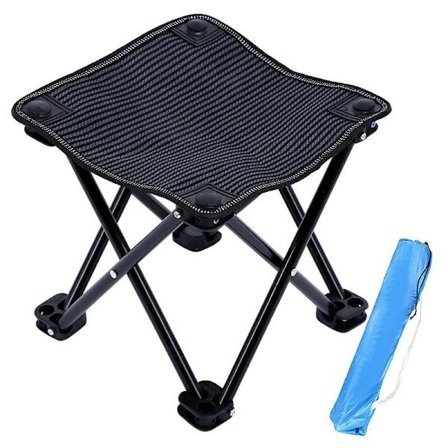 Utendørs sammenleggbar benk bærbar campingbenk fiskebenk malingsbenk skissebenk tog liten Maza-benk