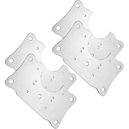 4 st gångjärnsreparationsplattor, skåpsdörrgångjärnsreparationsplatta, skåp