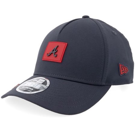 New Era - MLB Blå adjustable Keps - Atlanta Braves MLB 9FORTY M-crown Navy A-frame Adjustable @ Hatstore