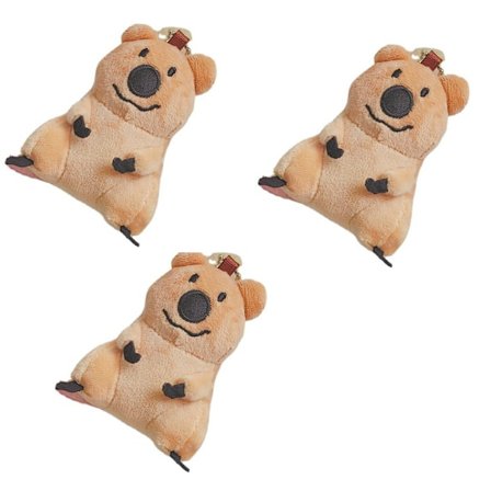 3 plyschleksak docka koala docka hänge kreativ rolig väska hängande