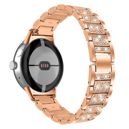 Rhinestone Metallarmband Google Pixel Watch / Watch 2