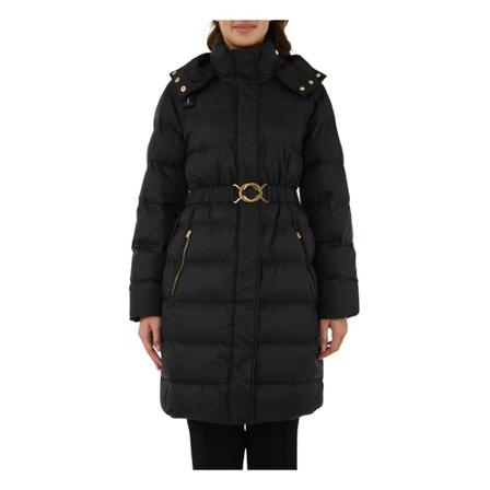 Pinko Down Coats Sort, Dame Parka