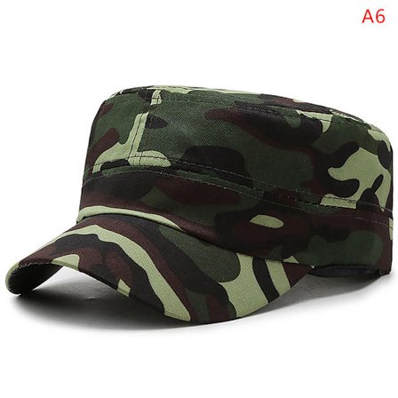 Camouflage Baseball Cap Hat Herre Dame Taktisk Flat Cap Hat Out