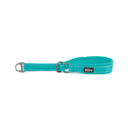 Selected by ZOO - Hundehalsbånd Rufus halv jern 20 mm x 35-45 cm Turkis - Hund - Halsbånd - ZOO.no