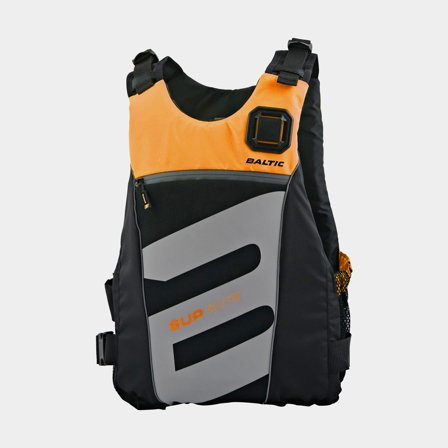 Colete de flutuação SUP Baltic SUP Elite 50N, laranja/preto, Small (30 - 50 kg)