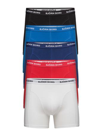 Cotton Stretch Boxer 5P Patterned Björn Borg