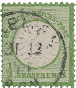 Tyske Rige 1872 - MICHEL 17a - Stemplet