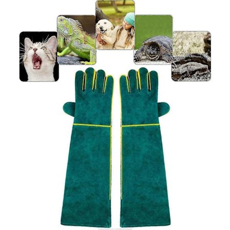 Anti-bitt-hansker for dyr, lærarbeidshansker for bad, pelsstell, hundetrening etc.