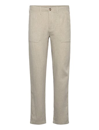 Linen Blend Herringb Pantslinen Blend Herringb Pants Cream Lindbergh