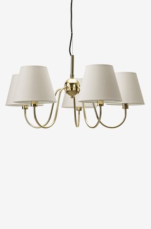 By Rydéns - Taklampa Lynx - Mässing - Takpendlar - Från Homeroom