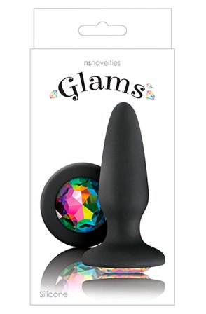 Kjøp NS Novelties Glams Rainbow Gem - Analplugg | God pris