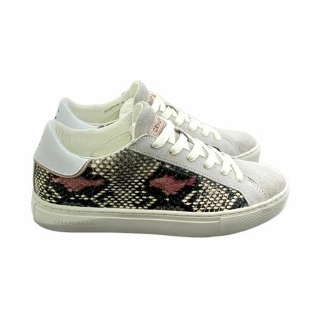 Crime London, Sneakers Grijs, Dames, Maat:37 EU
