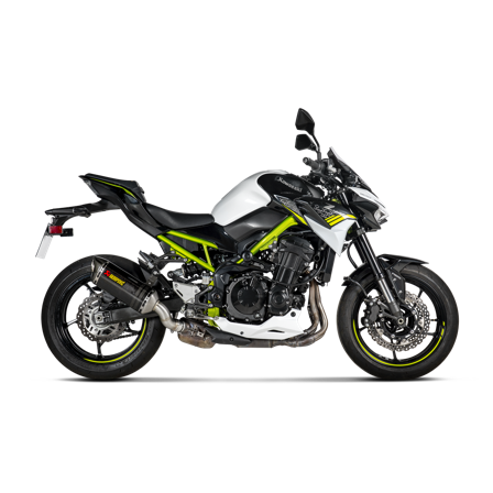 Silencieux Slip-On Akrapovič Carbone - Kawasaki Z 900 2017-2023