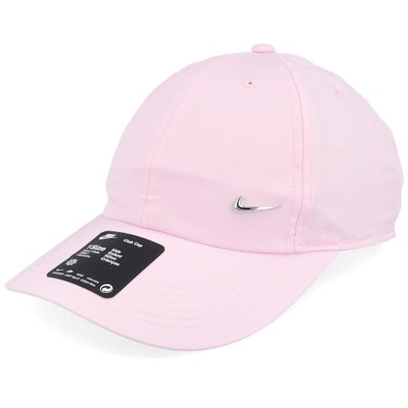 Nike - Rosa unconstructed Boné - Kids Dri-fit Club Cap Metal Swoosh Pink Dad Cap @ Hatstore
