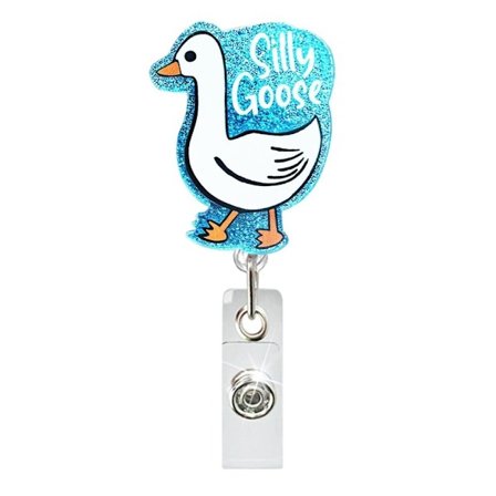 Badge Reel Badge Holdere BLÅ BLÅ