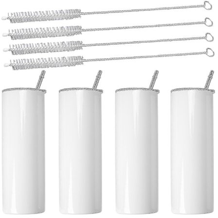 Sublimation Tumblers 20 Skinny Raight Stainless Steel Sublimation...