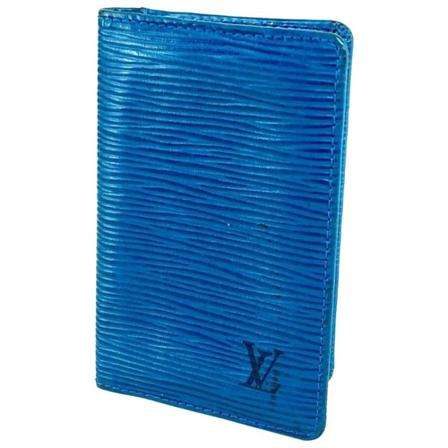 Louis Vuitton Vintage Pre-owned Stof punge Blå, Dame Vintage Accessories, Størrelse: ONE Size