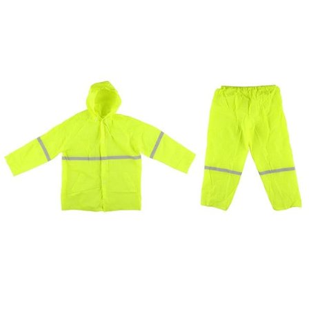 Regnslag til voksen XXL - gul