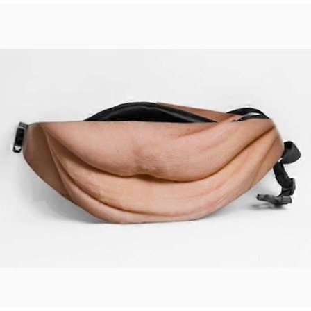 Kreativ Anti-Trakassering Falsk Mage Midjeveske Mageveske