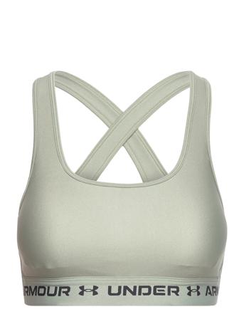 Crossback Mid Bra Lingerie Bras & Tops Sports Bras - ALL Grønn Under Armour*Betinget Tilbud