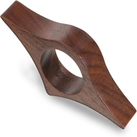 Bogmærke i træ, håndlavet tommelfingerholder, bogstøtte i træ, tilbehør til læsning af romaner-FD-