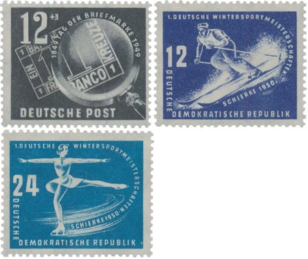 DDR 1949-1950 - MICHEL 245-247 - Postfrisk