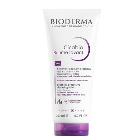Bioderma Cicabio Cleansing Baume Lavant 200 ml, Skincare, Renseprodukter, Rens & Vask