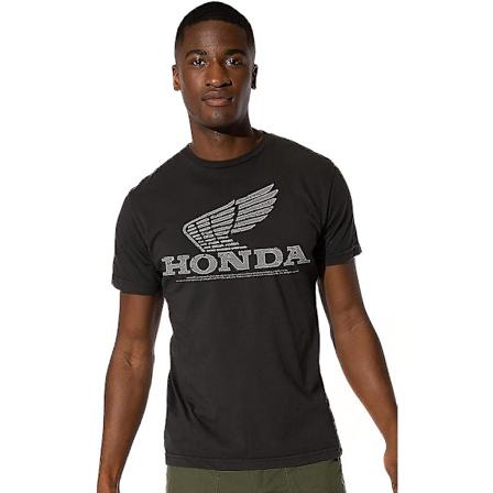 Honda Vintage Wing -paidat miehille, lyhythihainen T-paita, virallisesti lisensoitu XL