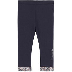 Kids - IKKS Navy Floral Leggings 2 years - Bottoms - 2 years - Blue - Mädchen