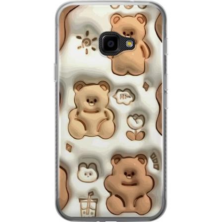 Samsung Galaxy Xcover 4 Gennemsigtig cover Boblende Bjørne