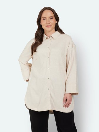 CISO - Hør Skjorte - Creme