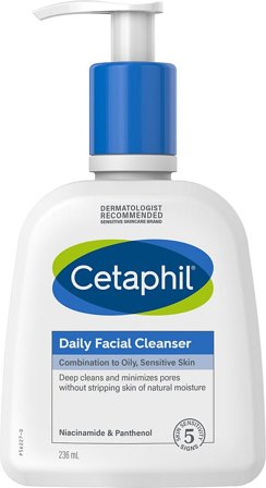 Cetaphil Daily Facial Cleanser 236 ml, Skincare, Renseprodukter, Rens & Vask