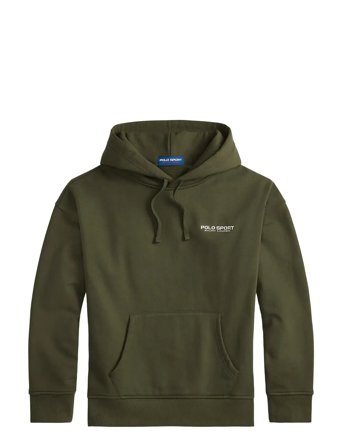Polo Ralph Lauren Relaxed Fit Polo Sport Fleece Hoodie Svart