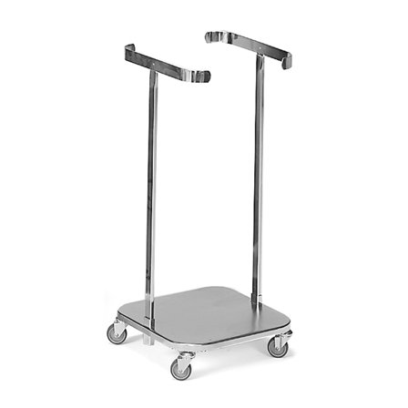 Abfallbeutelhalter für Beutel mit 60 Liter, verzinkt