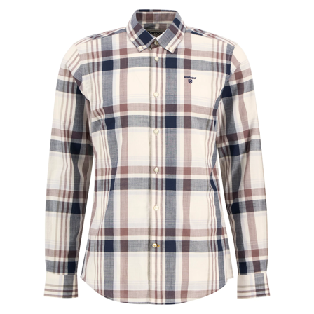 Barbour Kidd Tailored Shirt Whisper White