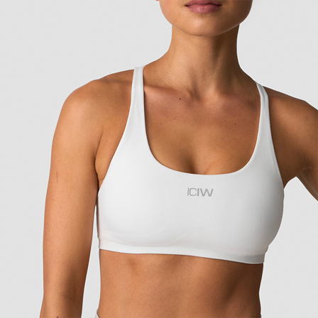ICANIWILL Smooth Seamless Sports-bh Hvid