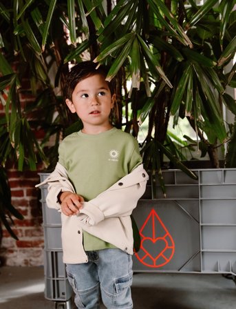 Daily 7 T-Shirt Print - Green - 104