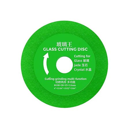 Glaskapskiva Paket med 5, diamantkapblad Sågblad