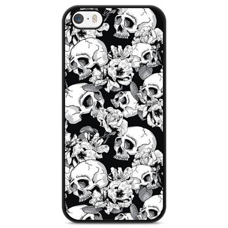 Bjornberry Skal iPhone 5/5s/SE (2016) - Dödskallar & Rosor