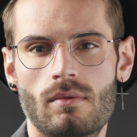 Hopeanväriset Executive-lasit for Men