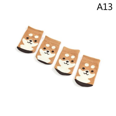 4st e Cartoon Bordsfotsstrumpor Stol Benskydd Golvskydd