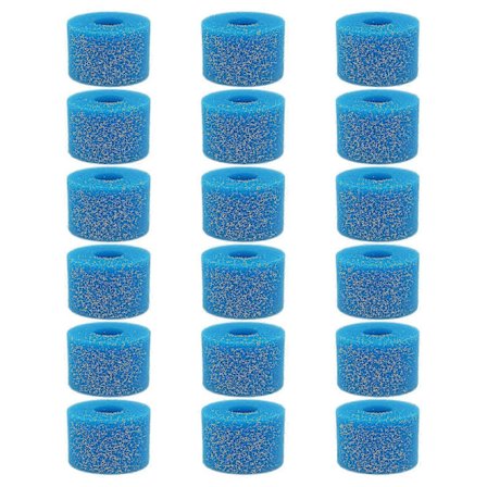 18 st Återanvändbara tvättbara skumfilter för Pure Spa S1-typ