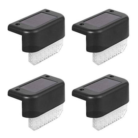 Solar Lampa Trapp Ljus Och Skugga Steg Ljus Dekorativt Vatten DXGHC