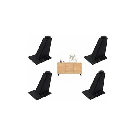 Justerbare fødder Møbelben Køkkenben Bordplade Bar TV-bordben, Møbelfødder Aluminiumlegering, til sofabord Hyldeskab, Let at