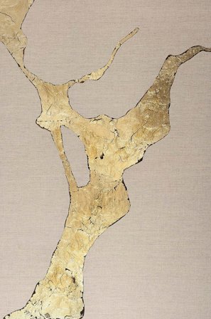 Malerifabrikken - Design Målning / Wild Horizon Gold / 90x120 Cm - Guld - Tavlor - 90X120 - Från Homeroom